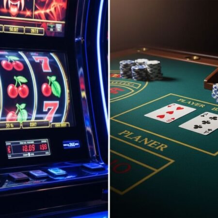 Comparación de slots y baccarat: mejores opciones para principiantes